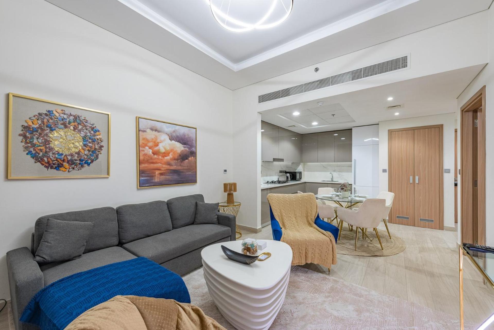 Cozy & Convenient 1Br Haven In Al Jaddaf Appartement Dubai Buitenkant foto