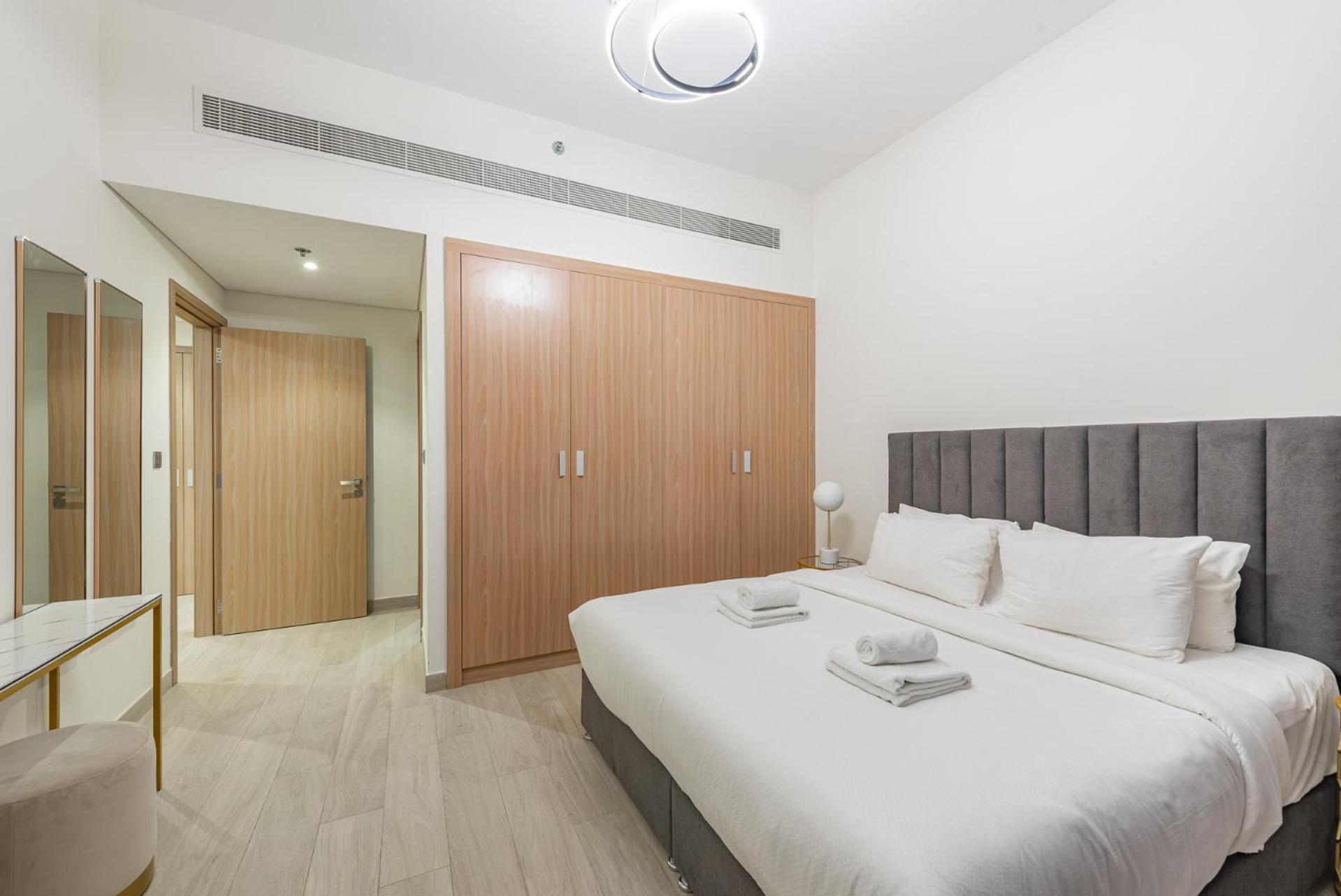 Cozy & Convenient 1Br Haven In Al Jaddaf Appartement Dubai Buitenkant foto
